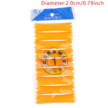 1Set 11 Sizes Hair Perm Rods Kit Cold Permanent Bar Plastic Curlers Roll