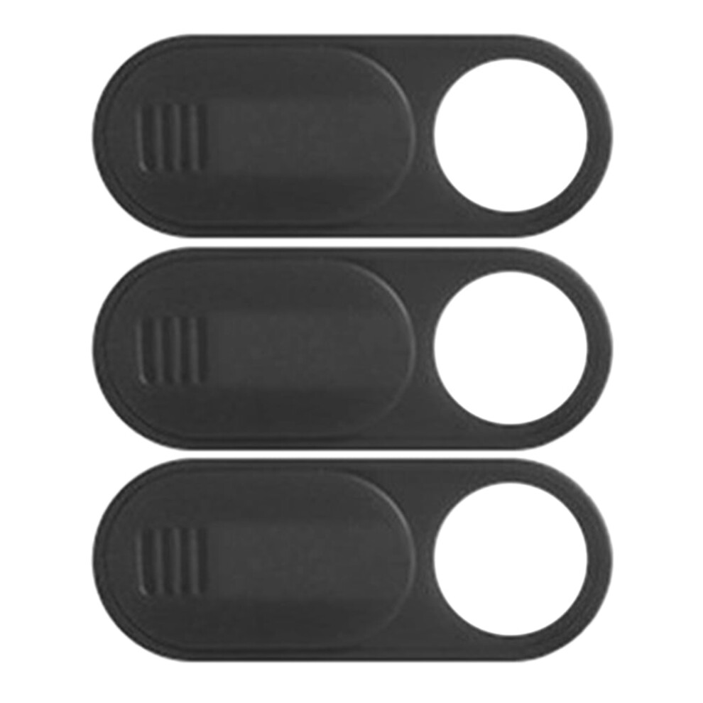 3 Pcs Privacy Cover Webcam Covers For Laptops Computer Inside The Car Sliding Blacksto 9448990262687