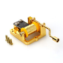 Delaman Music Box, 18 Tones Music Box For Girls DIY Music Box Home Decoration Music Box Music Box Set Box Mechanisms