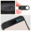 3 Pcs Privacy Cover Webcam Covers for Laptops Computer inside The Car Sliding Blacksto 5