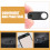3 Pcs Privacy Cover Webcam Covers for Laptops Computer inside The Car Sliding Blacksto 4