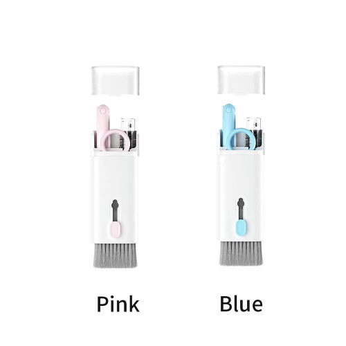 7 In 1 Multi Function Brush Wireless Earbuds Cleaning Pen Set Handheld Keycap Puller Portable Computer Keyboard Universal