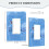 Titans Switching Lights Single Leather Roman Frame Switch Panel Wall Panel Single Double/Pull Light Switch 5