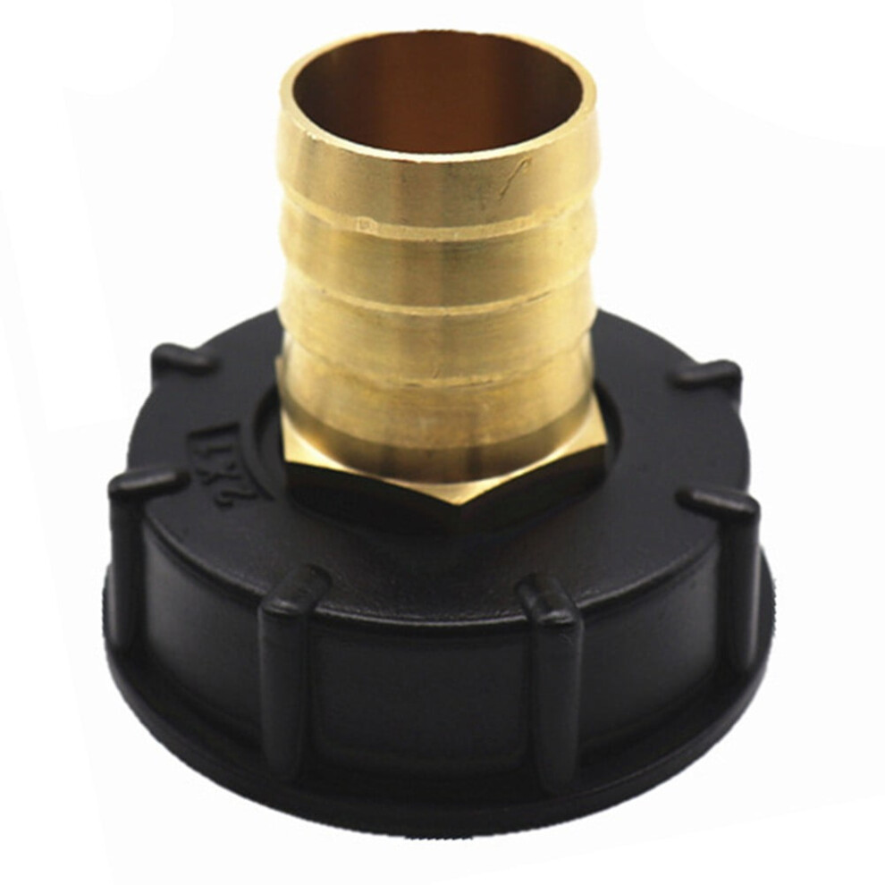 Ibc Container Adapter Outlet Tap Faucet Cap Accessory 3/4 Inch S60*6 Brass 9448990266166
