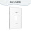 Bills Switching Lights Single Leather Roman Frame Switch Panel Wall Panel Single Double/Pull Light Switch 5