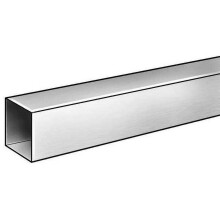 1 PK ZoroSelect Tubing, Square, Aluminum, 6063 Alloy Type, 3 3/4\
