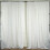 10FT Fire Retardant White Sheer Voil Curtain Panel Backdrop - Premium Collection 1
