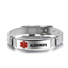 TINYSOME Adjustable Wristband Emergency Medical Bracelets Medical Alert IDs Bracelet