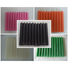 WHOLESALE LOT 50 MINI 4" CHIME SPELL CANDLES - BLACK WHITE PINK ORANGE GREEN