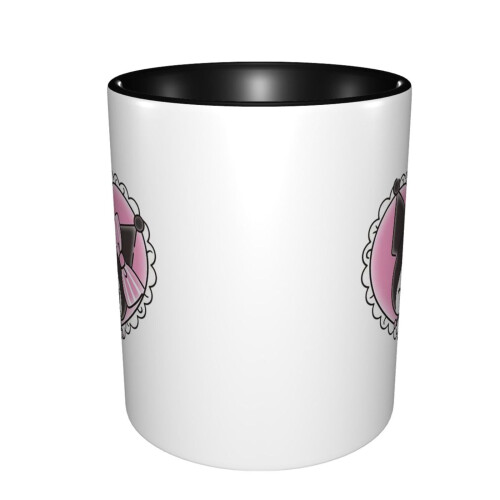 Kuromi Ceramic Magic Coffee Mug , Tea Cup 11 Oz 2