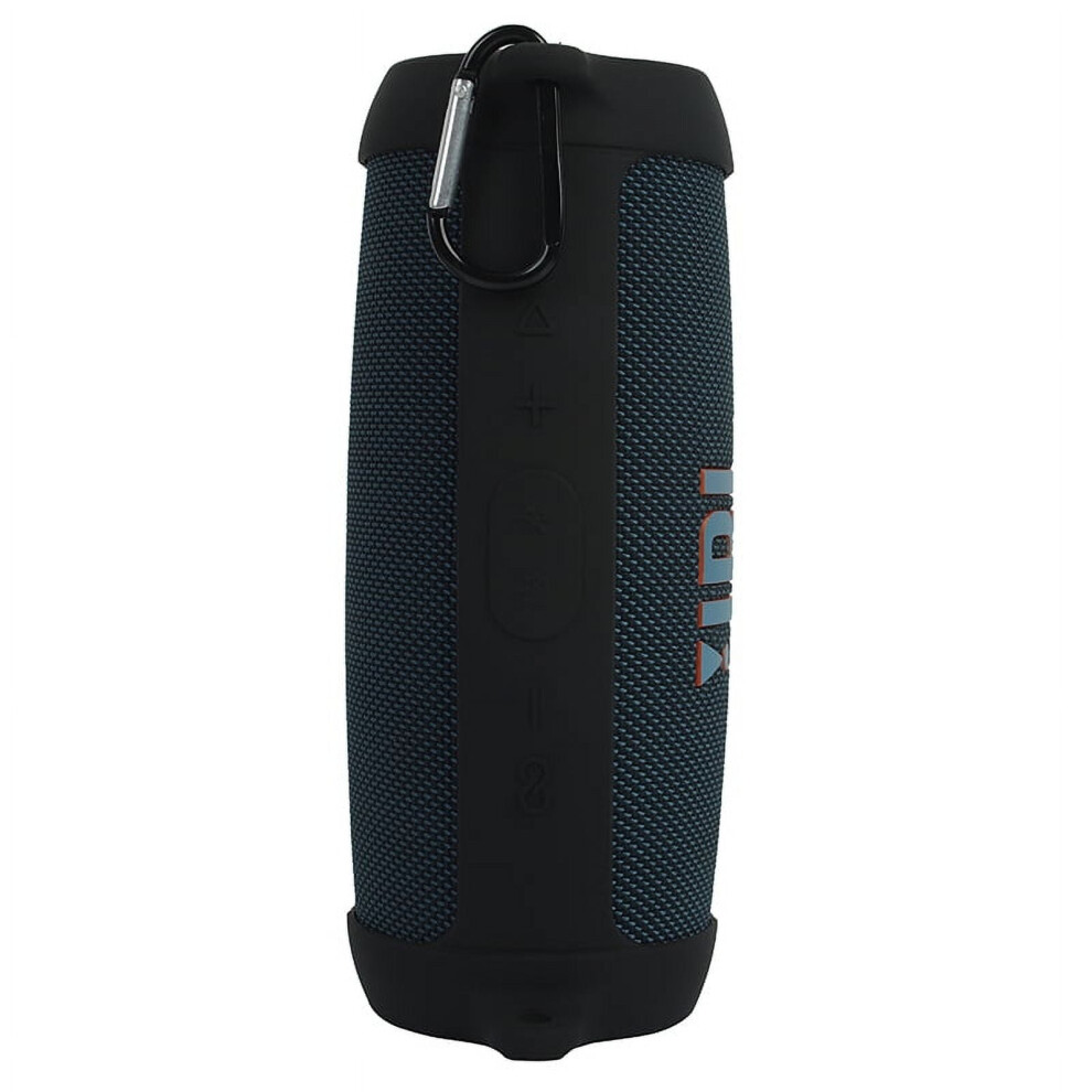 Silicone Protective Case For Compatible With Jbl Charge 5, With Shoulder Strap & Carabiner, Soft Travel Pouch 9402001813404