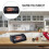 Bakery Bread Storage Case Multipurpose Storage Box Household Bread Box (Black) 6
