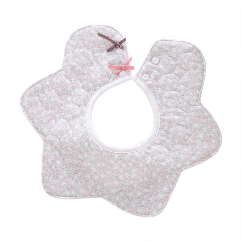 Feiona 360 Degrees Rotating Infant Baby Bibs Cute Print Waterproof Saliva Towel Baby Bibs