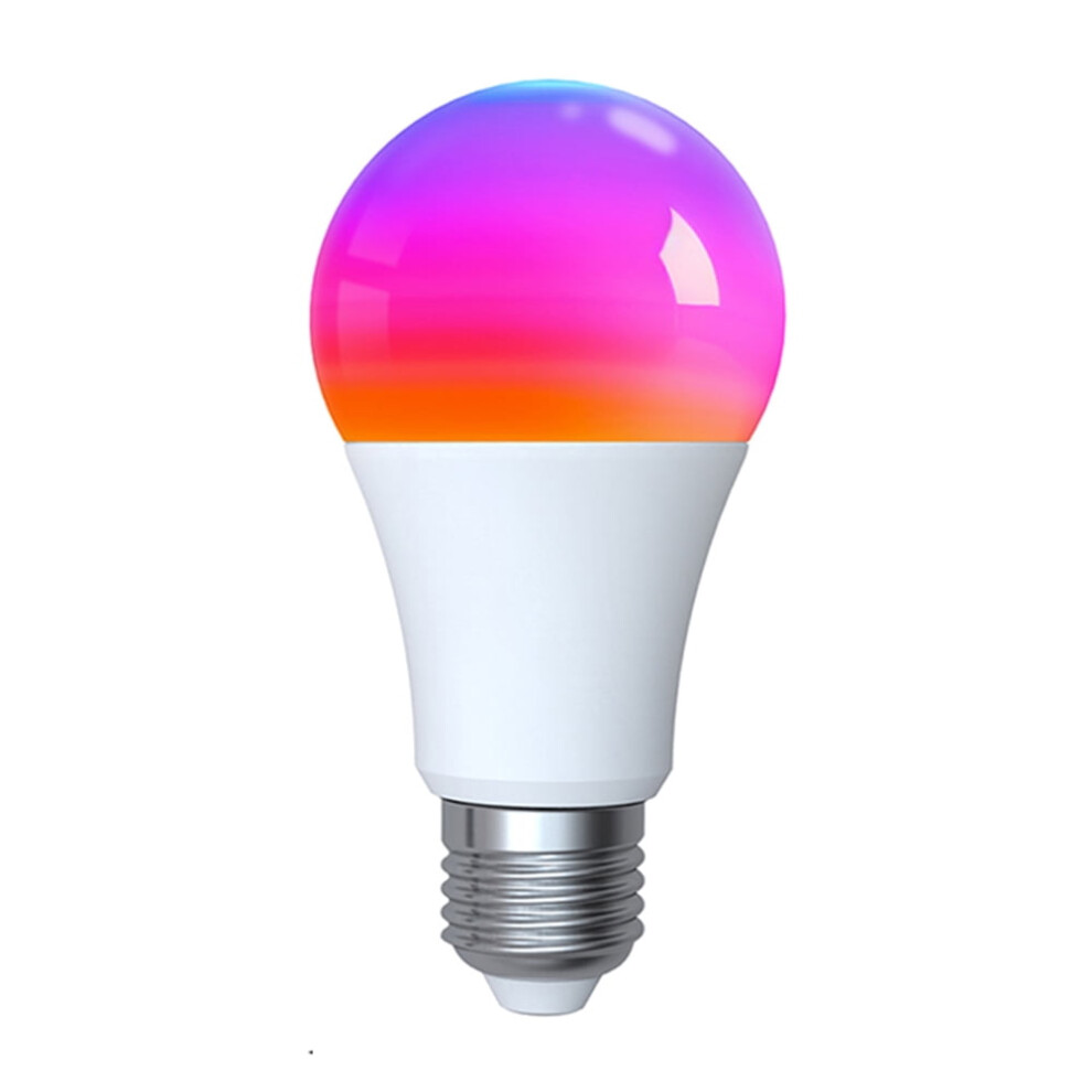 Jixopn Wifi Smart E27 Led Bulb 16 Million Rgb Colors 9W 806Lm For Alexa Google Home White 9402001813596