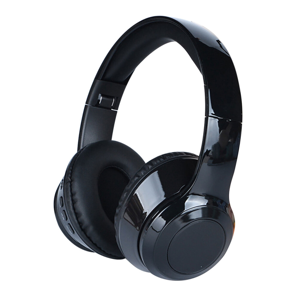 Up To 65% Off Bluetooth Headset 5.3 Headband Wireless Bass Foldable Black 9402001814845