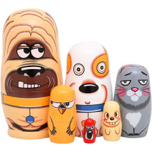 pcs handmade Russian dolls made of wood Russian dolls Russian doll