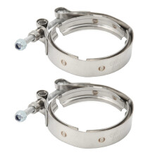 2PCS Turbo V Band Clamp 3903652 Replacement for Turbocharger Outlet Leak Prevention