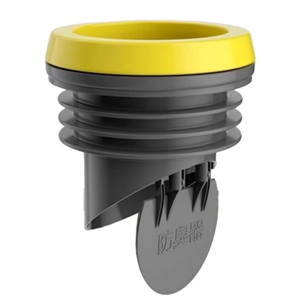 Toilet Wax Ring With Flange Seal, Leakproof Antibackflow Gasket For 110Mm Drain 9113335456815
