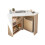 Corner Computer Desk Home Office Work Study PC Laptop Gaming Workstation Table 6