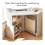 Corner Computer Desk Home Office Work Study PC Laptop Gaming Workstation Table 4