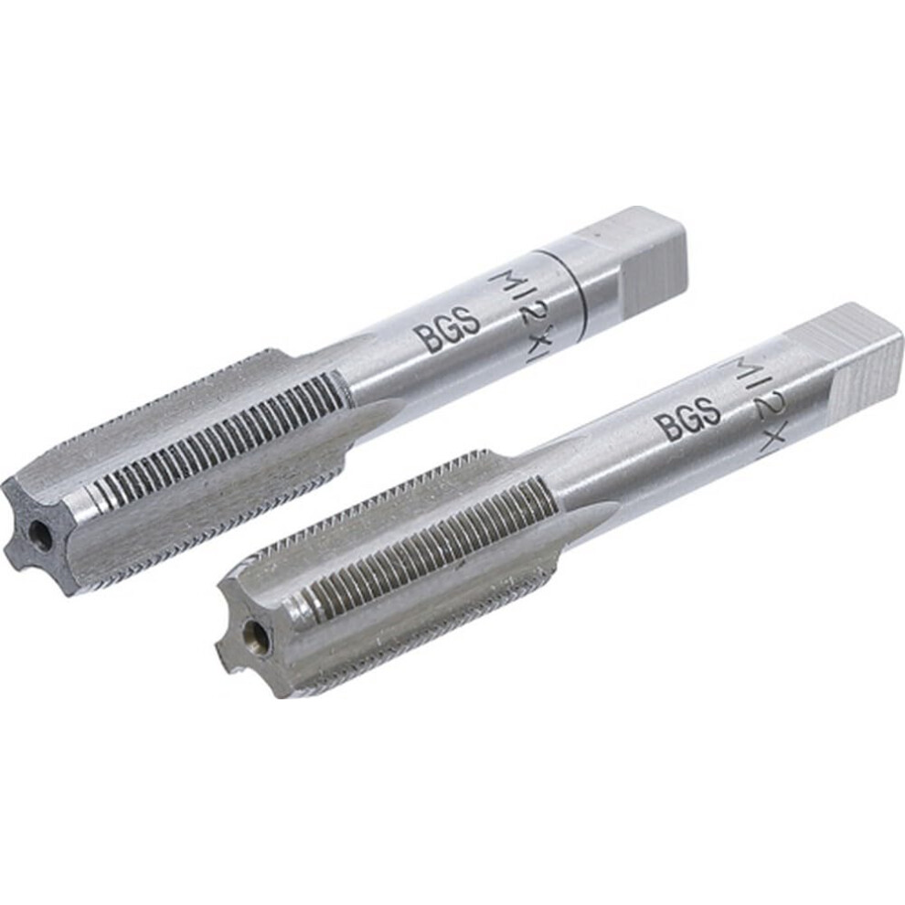 Bgs White 1900-M12x1.0-B | Tap Set | Starter And Plug Tap | M12 X 1.0 | 2 Pcs.