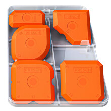 Presch Sealant Finishing Tool Set 5pcs. - Perfect Joints Thanks to Very Straight Edges - Special knobs for Easy Picking up - Ideal for sealants Like
