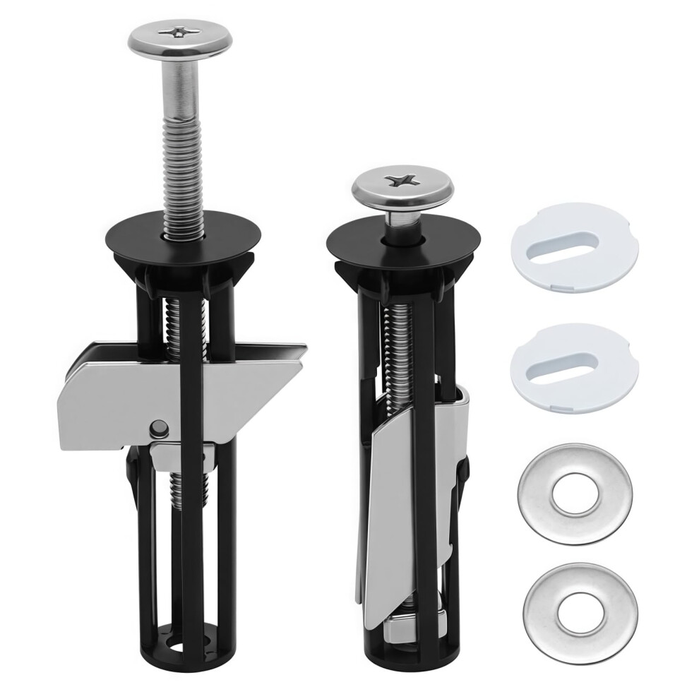 Toilet Seat Bolts And Screws,Toilet Seat Fittings,Heavy Duty Toilet Seat Fastener Bolt Kit,Toilet Fixing Kit,Toilet Seat Replacement Parts Kit(Screws 93276962