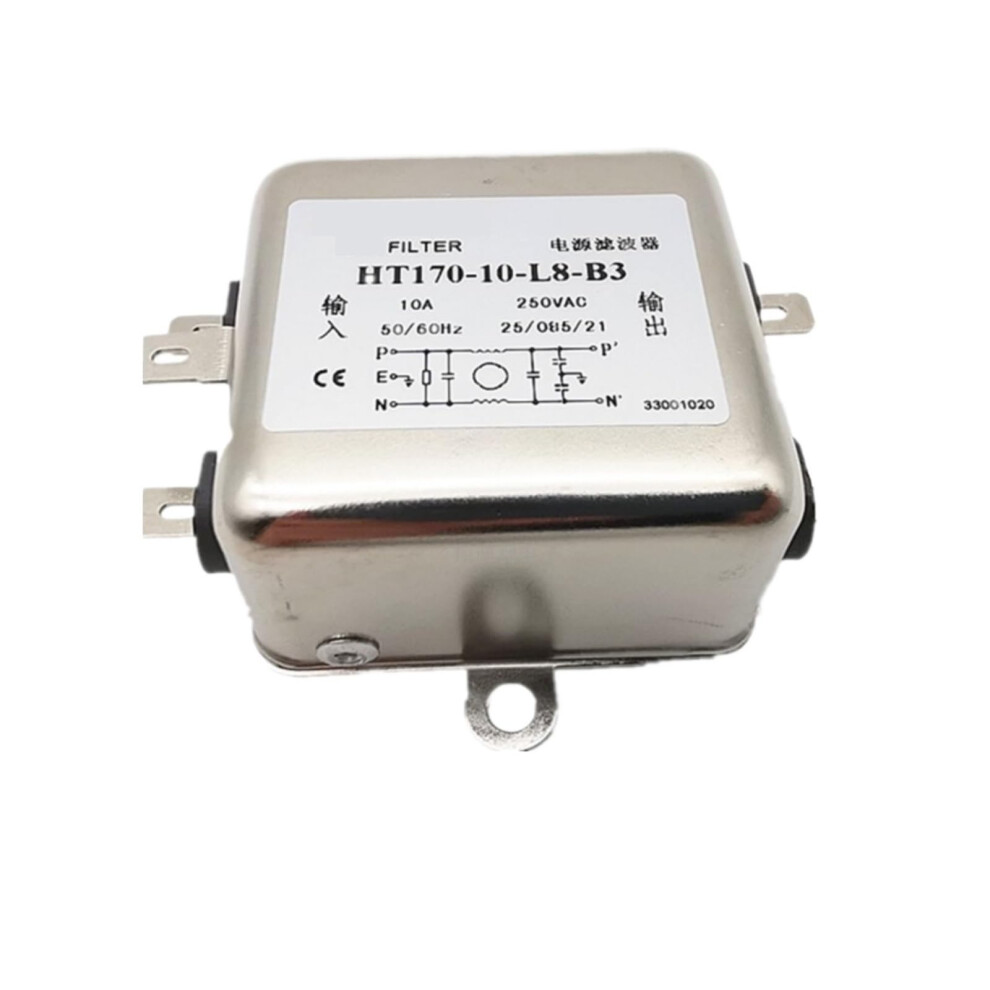 Single Phase Power Filter 220V 20A Emi Noise Suppression For Stable Power And Voltage Protection 9053599910459