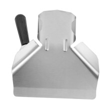 French Fry Scoop Stainless Steel with Ergonomic Grip for Fries Popcorn Chicken Easy Clean