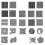 24Pcs Geometric Stencils Painting Templates Reusable for Decor 1