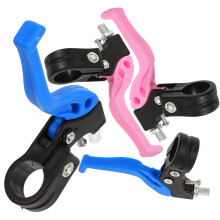 2 Pairs Bike Brake Lever Accessories Folding Metal Child