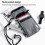RFID Passport ID Bag Document Bag BLACK2 BLACK2 Black2 6