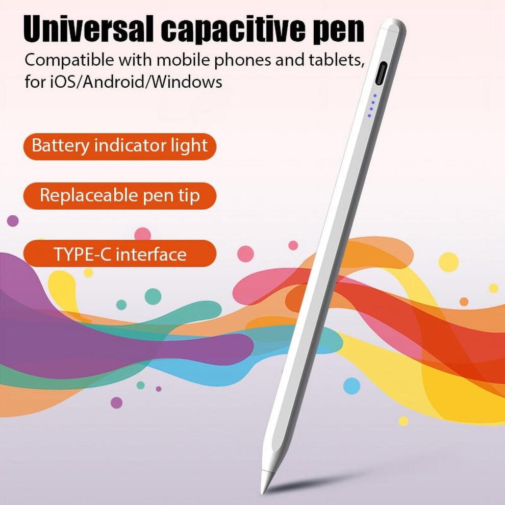 Active Stylus Pen Compatible With Ios, Android, Ipad, Apple Pencil, Huawei, Lenovo, Samsung, Xiaomi - Universal Touchscreen Pencil 9048212143178