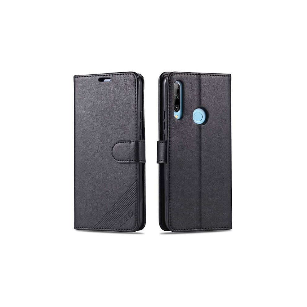 Compatible With Huawei P Smart Z - Effective Yazunshi Wallet Case Black 9483153174193