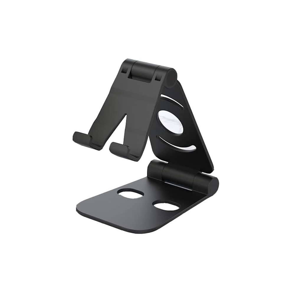 Foldable Cell Phone Stand, Portable Cell Phone Holder, Adjustable Cell Phone Holder For Desk, Adjustable Viewing Angle, Stable Holder For Phones 9483153172199