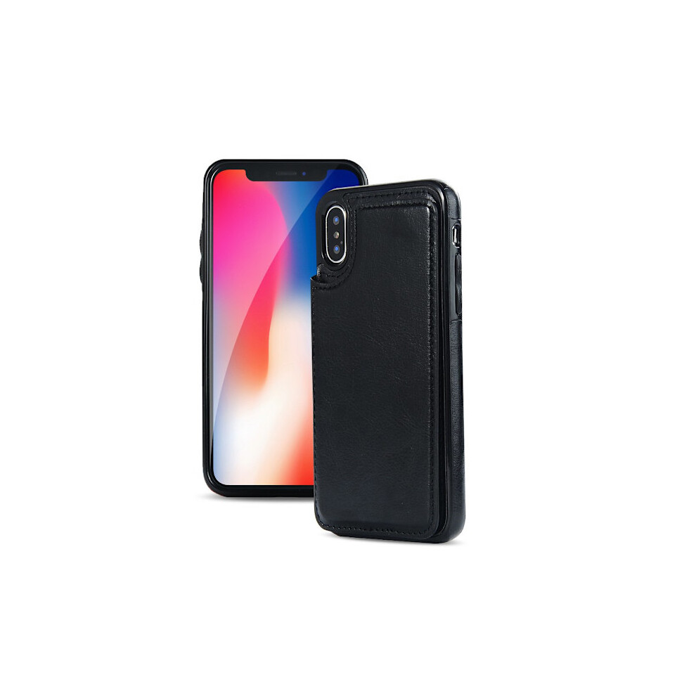 Wallet Case For Compatible With Iphone Xr Black 9483153214196