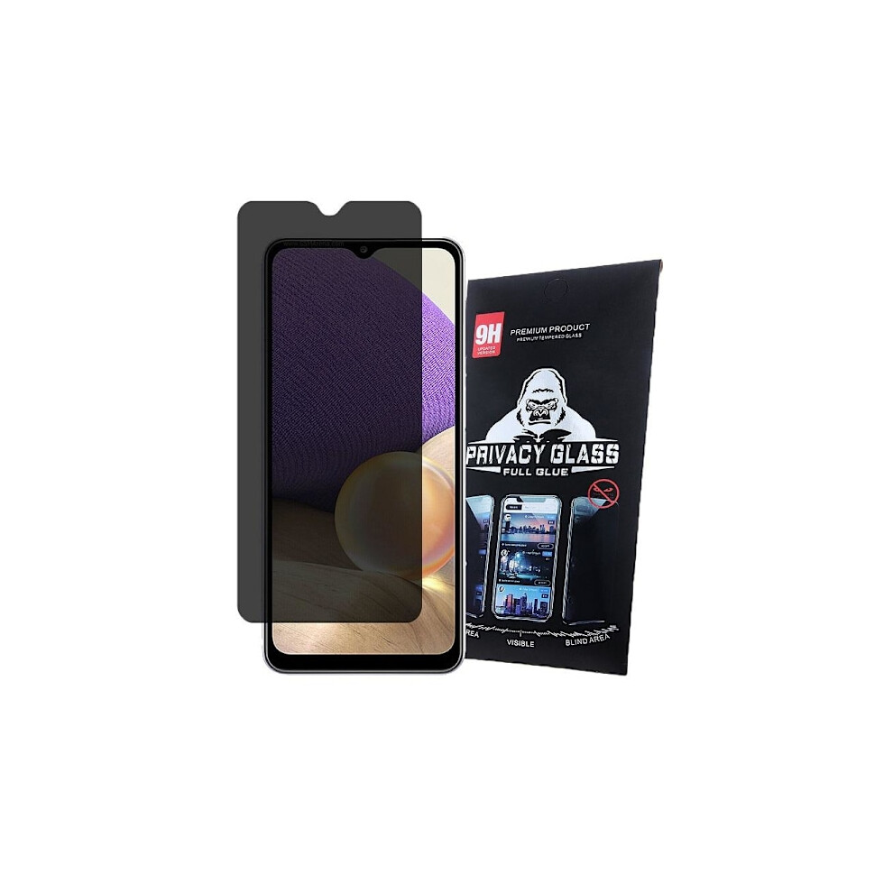 Compatible With Xiaomi Redmi 10C - Privacy Full Screen Tempered Glass Transparent 9483153200199