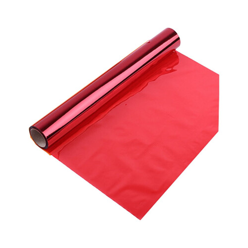 1 Roll Decorative Bright Color Cellophane Wrap Roll Plastic Visual Effect Cellophane Roll for Party
