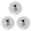 3X Knitting Needle Gauge Ruler 1