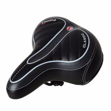 Winter Sale! Compatible with e-bikes, soft PU mountain bike saddle, black striped seat for electric bicycles - perfect gift