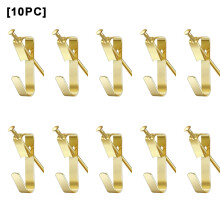Clearance! 10 Pcs Picture Hanging Kit Picture Hangers Heavy Duty Picture Frame Wall Hanging Hardware Hooks Kit with Nails for Hanging Pictures Hooks