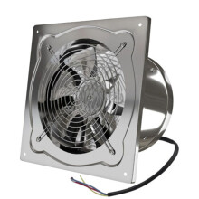 Stainless Steel Exhaust Fan Wall Mounted Ventilation Fan for Kitchen Bathroom