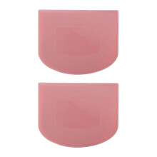 Yakbaofuo Bowl Spatula & Scraper Flexible Plastic Multipurpose Kitchen Cutter Tool Food Scrappers For Bread Dough Baking Cake Fondant Icing 2pc