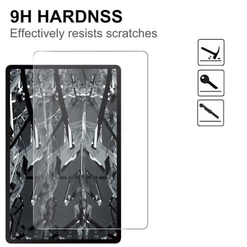 Screen Protector compatible with Samsung Galaxy Tab S10 FE Plus Tempered Glass 0.3mm 2
