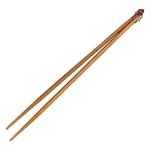 Imusa 4 pair 13 inch Bamboo Cooking Chopsticks, Brown