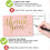 Thank You Business Cards - Small Order Appreciation Notes, 50 Pack 3