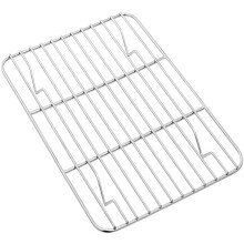 Tutuviw Stainless Steel Cooling Rack 100% Oven & Dishwasher Safe, Heavy Duty, Food-Safe Baking Rack - 11.9 x 9 in