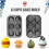 Clinaoy 6-Cup Non-Stick Cake Mold Baking Cupcake Tray Pan Kitchen DIY Bakeware Tool 1