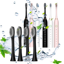 Electric Toothbrush Replacement Brush Head, Electric Toothbrush Brush Head Applicable Model: X-3/X-2/star Mickey X-3/ZV80 X-3 Exclusive(4pc)