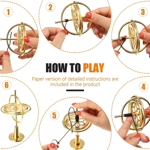 Gyro Spinner, Balance Gyro for the Fingertips 1